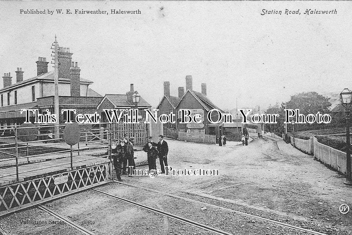 SF 132 - Halesworth Railway Station, Suffolk