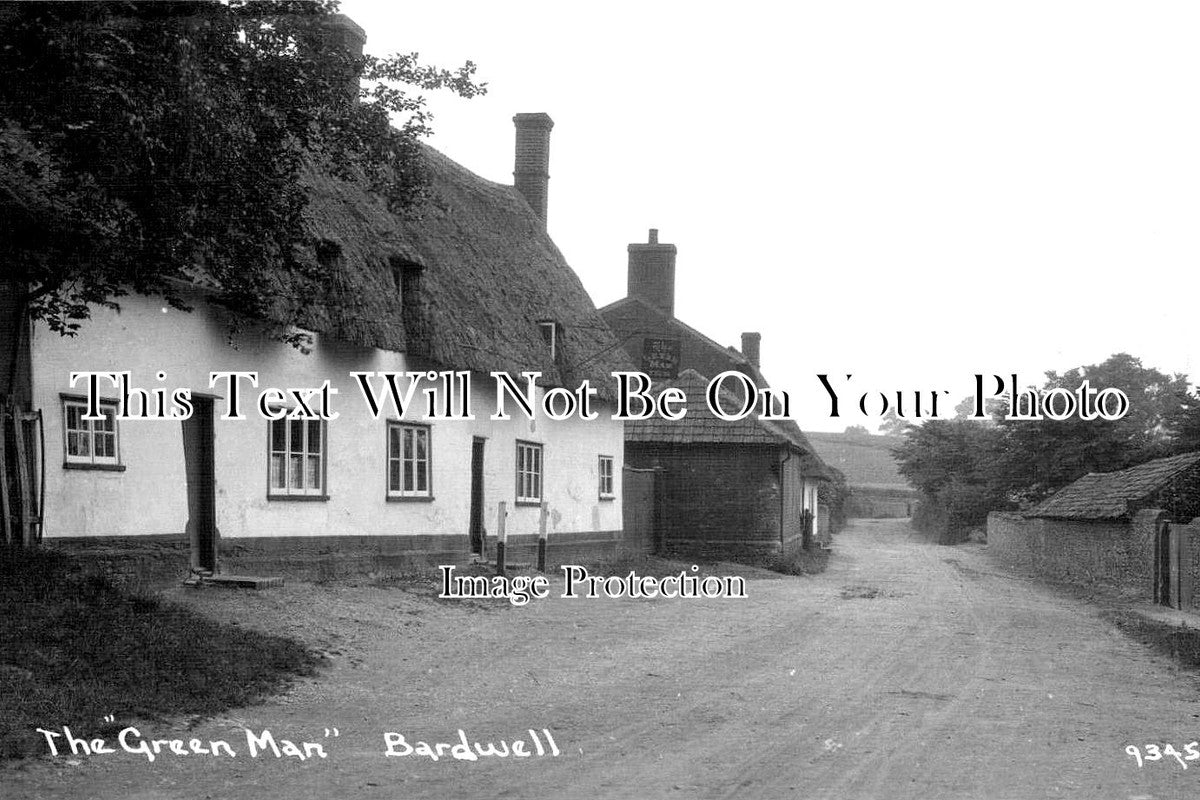 SF 1328 - The Green Man, Bardwell, Suffolk