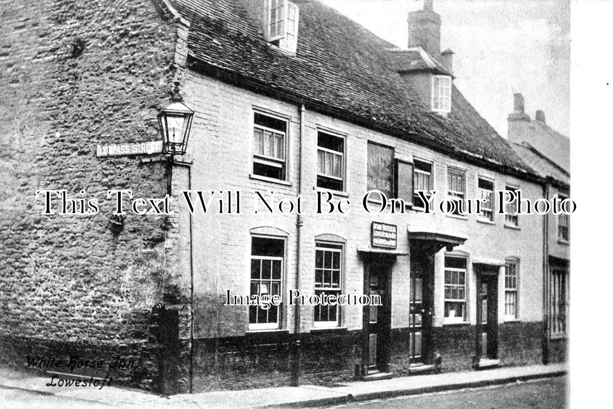 SF 1341 - White Horse Inn, Compass Street, Lowestoft, Suffolk