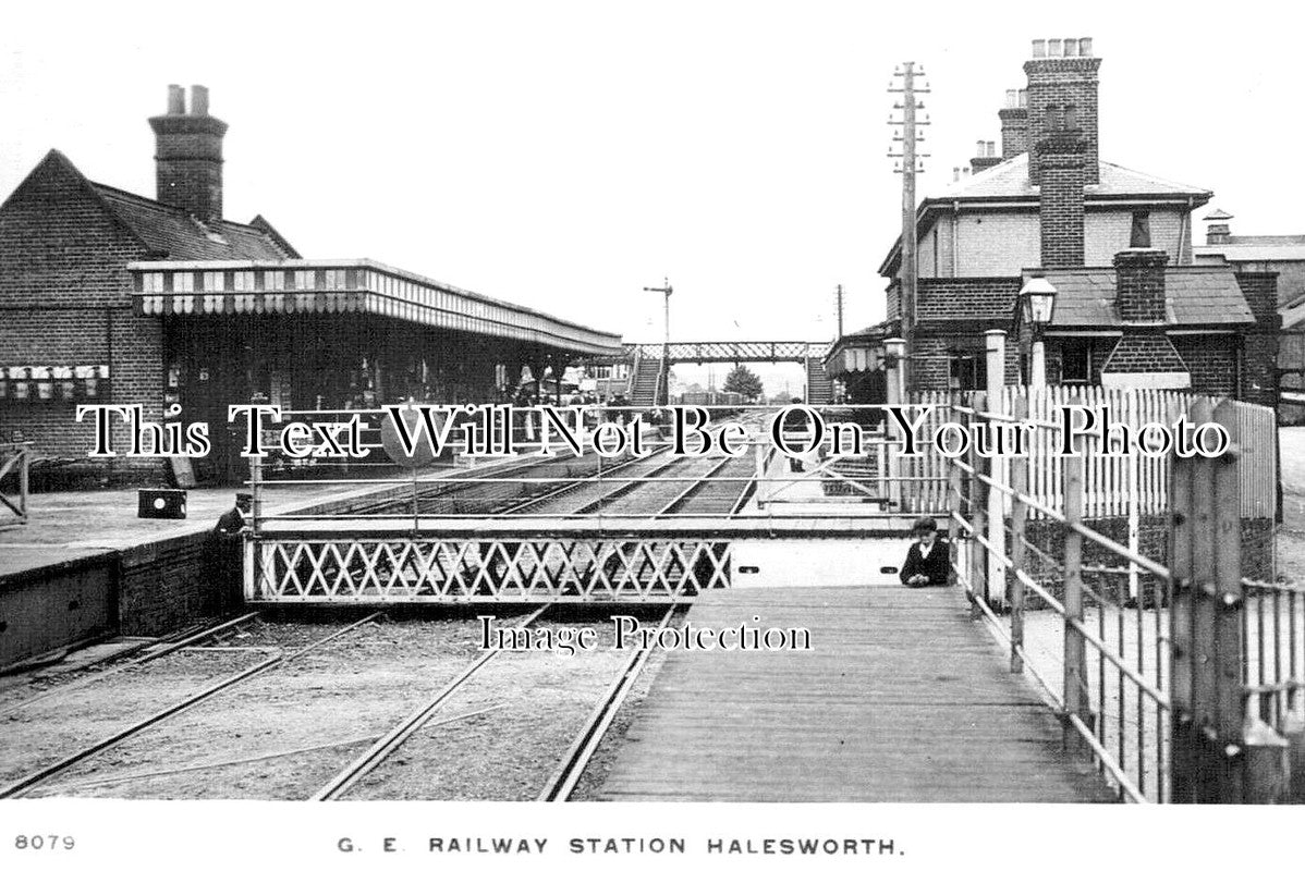 SF 1342 - Halesworth Railway Station, Suffolk