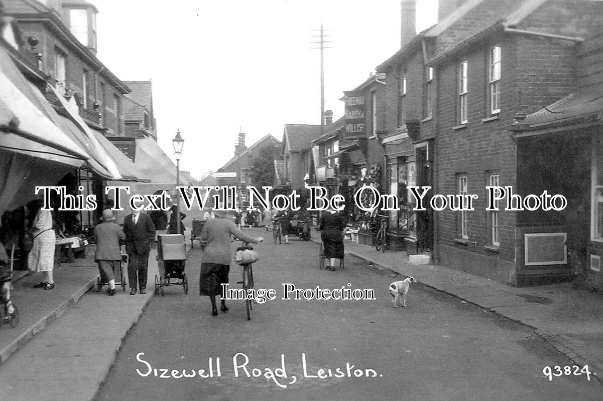 SF 1378 - Sizewell Road, Leiston, Suffolk c1930