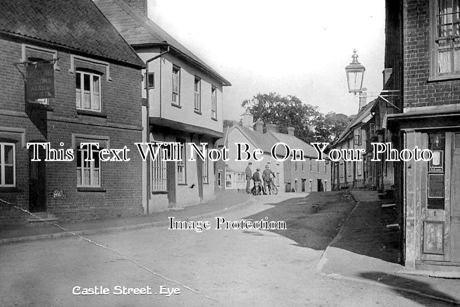 SF 1395 - Cherry Tree Inn & Castle Street, Eye, Suffolk