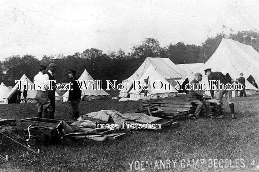 SF 14 - Yeomanry Camp, Beccles, Suffolk 1907