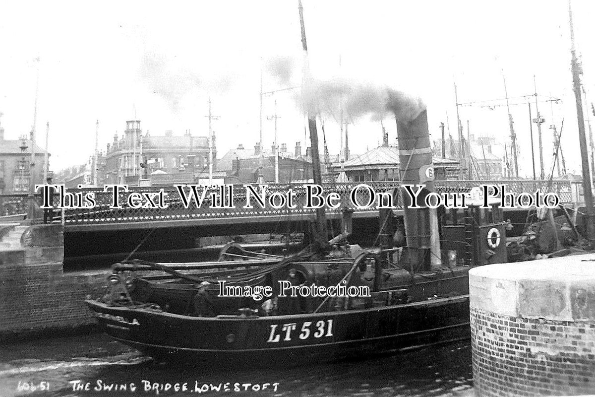 SF 1404 - The Swing Bridge, Lowestoft, Suffolk