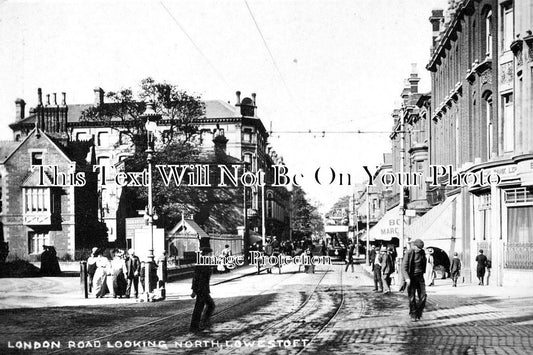 SF 1408 - London Road Looking North, Lowestoft, Suffolk