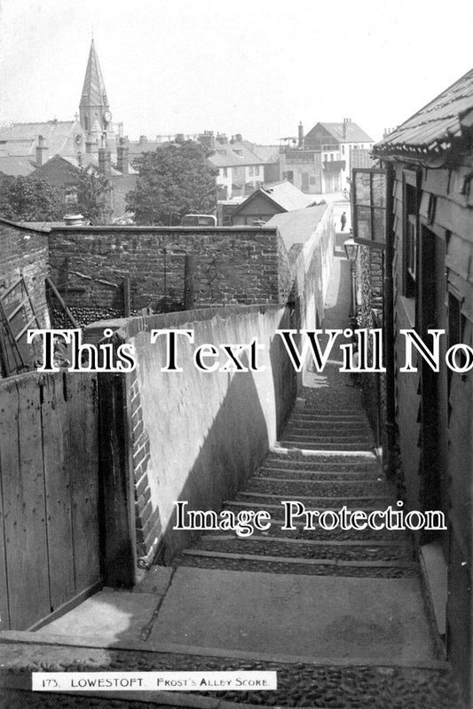 SF 1412 - Frost Alley Score, Lowestoft, Suffolk