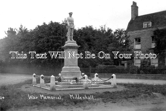 SF 1422 - The War Memorial, Mildenhall, Suffolk