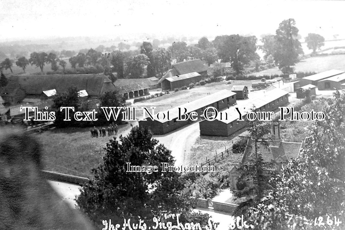 SF 1434 - Army Huts At Ingham, Suffolk