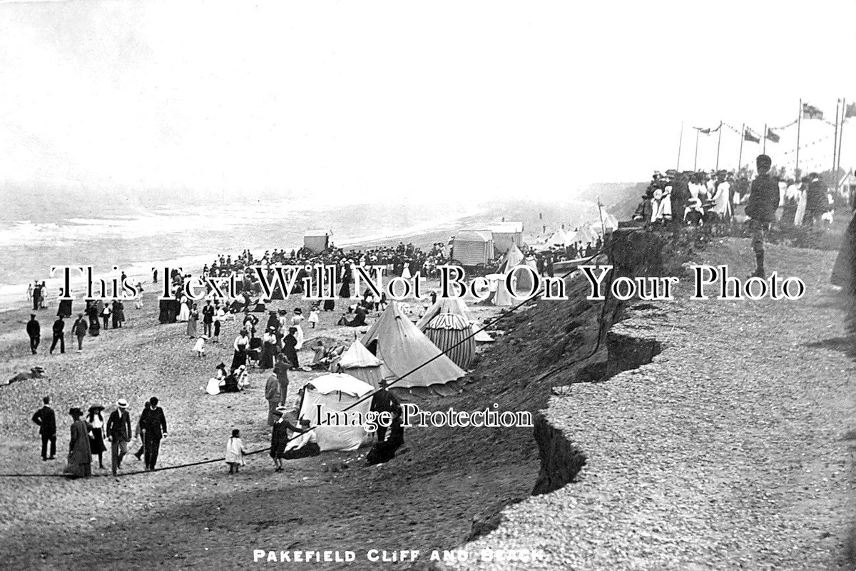 SF 1438 - Pakefield Cliffs & Beach, Suffolk