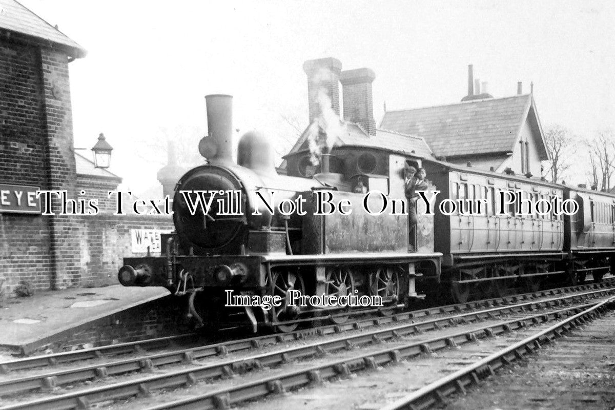 SF 1457 - Eye Railway Station, Suffolk c1930