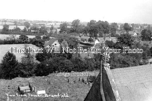 SF 1550 - View From Tower, Bramfield, Suffolk c1940