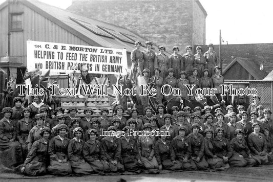 SF 1552 - Women Factory Workers, C E Morton Ltd, Lowestoft, Suffolk WW1
