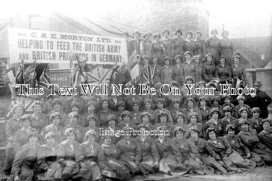 SF 1553 - Women Factory Workers, C E Morton Ltd, Lowestoft, Suffolk WW1