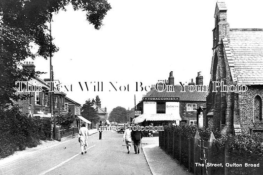 SF 1557 - Bridge & Victoria Road, Oulton Broad, Lowestoft, Suffolk c1925