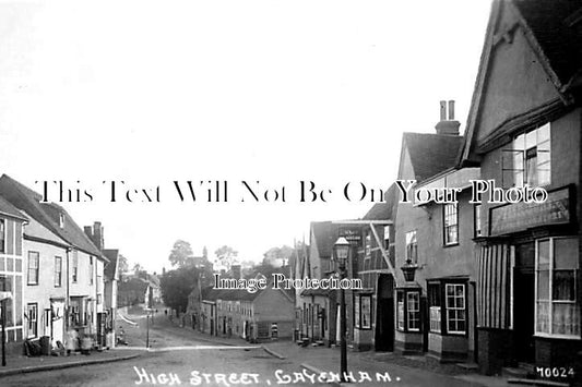 SF 1586 - High Street, Lavenham, Suffolk