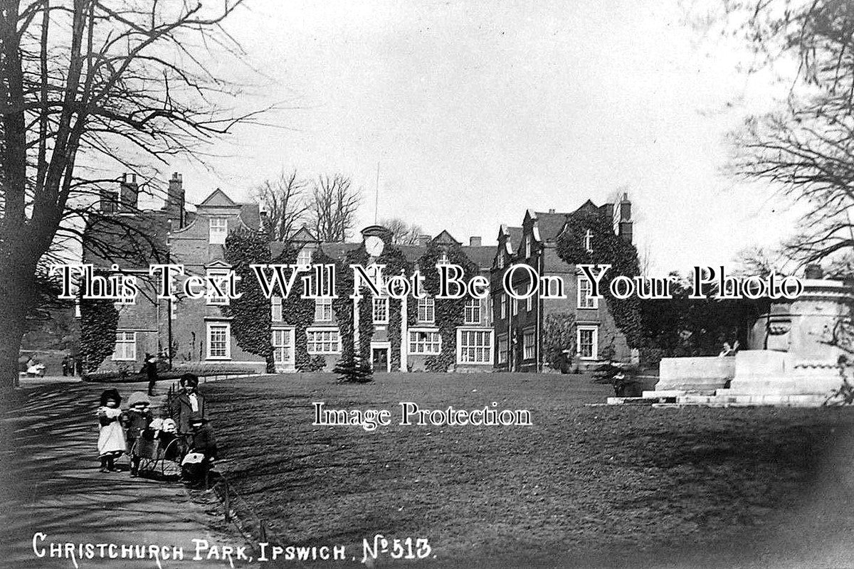 SF 159 - The Mansion, Christchurch Park, Ipswich, Suffolk c1905