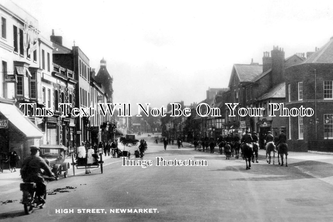 SF 1595 - High Street, Newmarket, Suffolk c1937