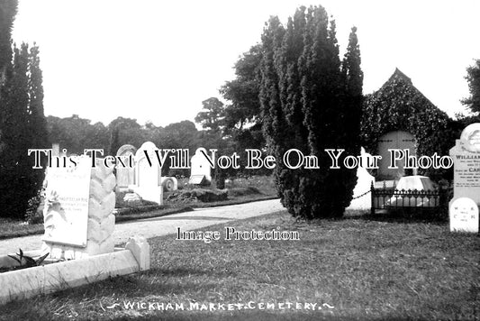 SF 1597 - Wickham Market Cemetery, Suffolk