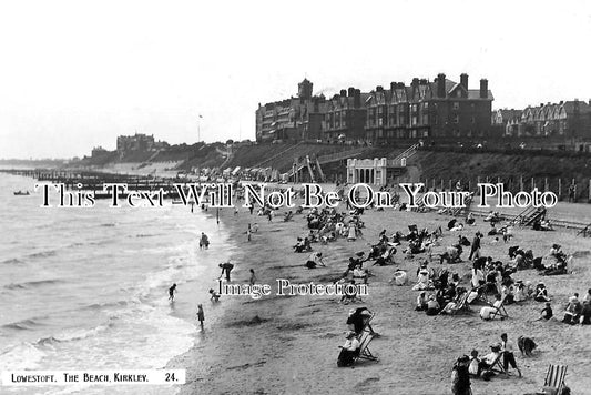 SF 1621 - Kirkley Beach, Lowestoft, Suffolk