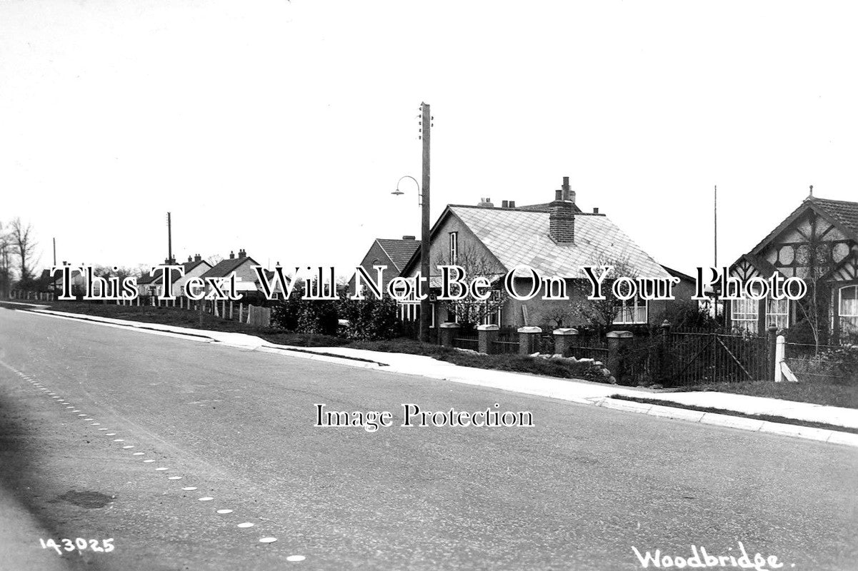 SF 1625 - Bungalows In Woodbridge, Suffolk c1936