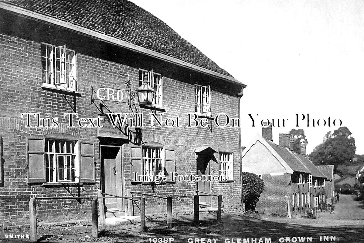 SF 1627 - The Crown Inn, Great Glemham, Suffolk c1910