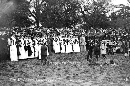 SF 1629 - St Johns Ambulance, Christchurch Park, Ipswich, Suffolk