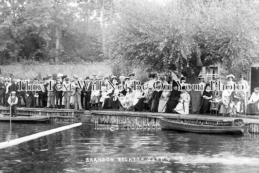 SF 1648 - Brandon Regatta, Suffolk c1907