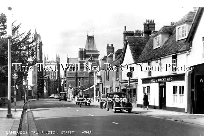 SF 1659 - Trumpington Street Scene, Cambridge, Cambridgeshire