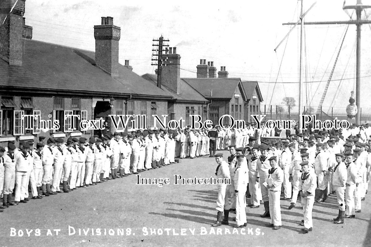 SF 1663 - Suffolk Boys At Divisions Shotley Barracks, Ipswich