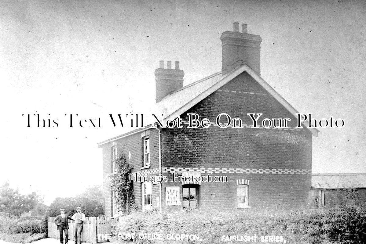 SF 1688 - Clopton Post Office, Suffolk c1910