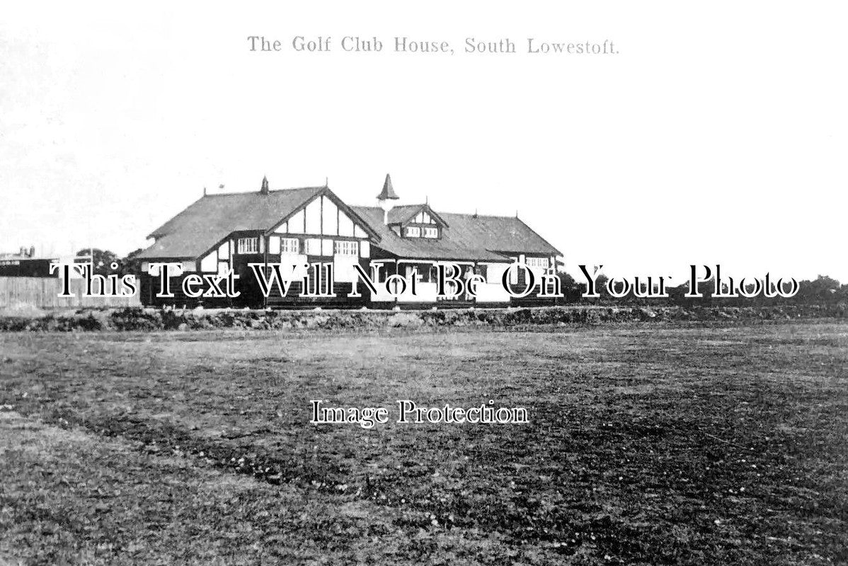 SF 1712 - The Golf Club House, South Lowestoft, Suffolk c1910