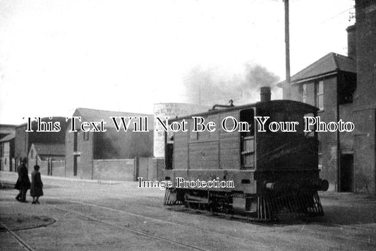 SF 1717 - Tram Engine At Ipswich Docks, Suffolk