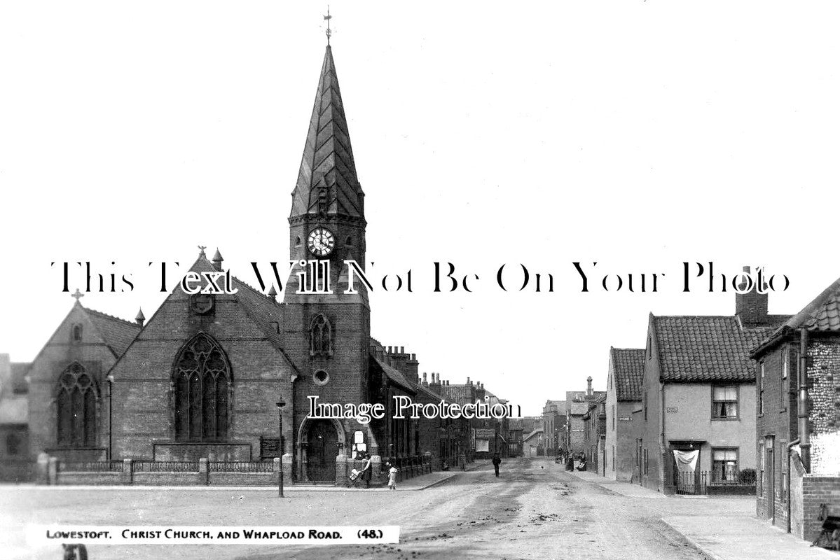 SF 1728 - Christ Church & Whapload Road, Lowestoft, Suffolk