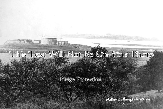 SF 1731 - Martello Tower, Walton Battery, Felixstowe, Suffolk c1923