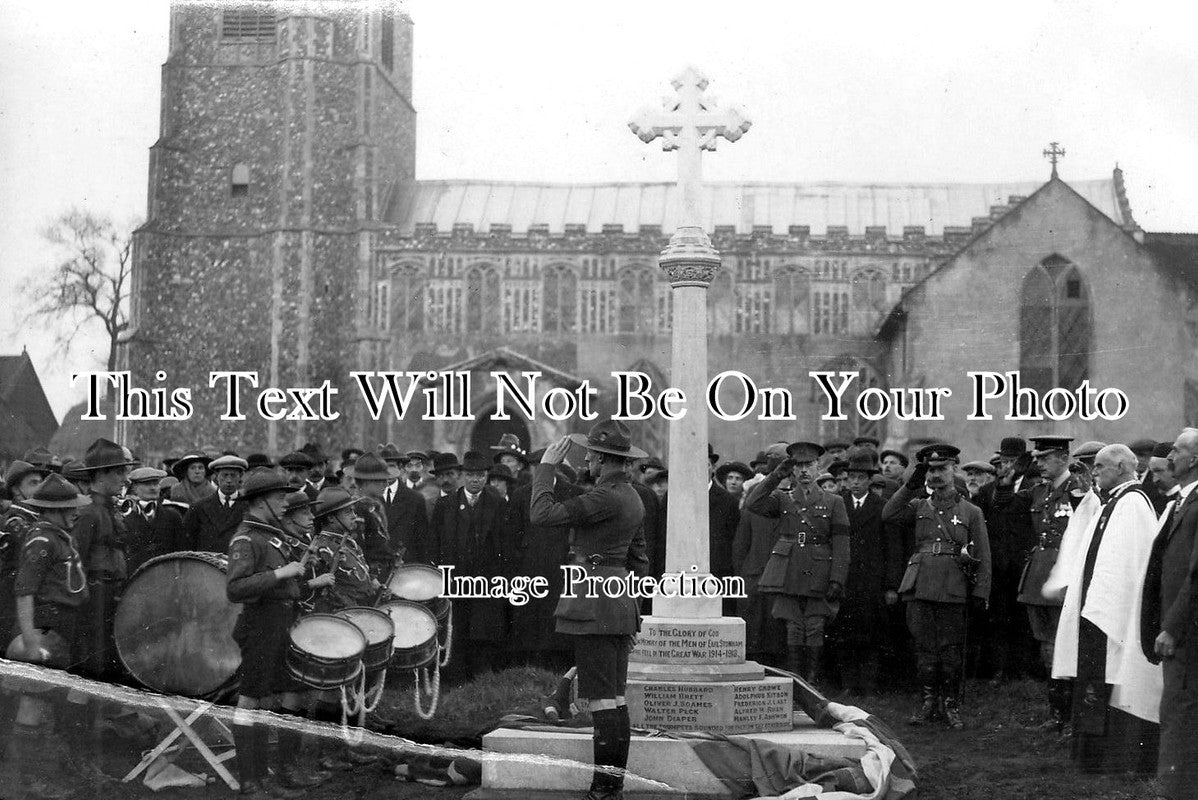 SF 1742 - Earl Stonham War Memorial, Suffolk