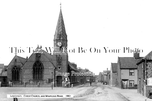 SF 1782 - Christ Church & Whapload Road, Lowestoft, Suffolk