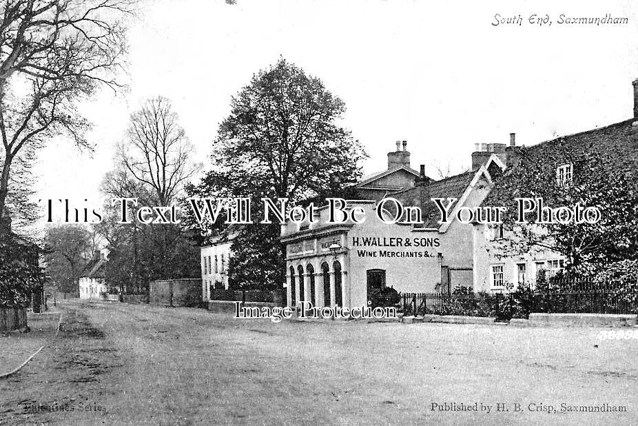 SF 1794 - South End, Saxmundham, Suffolk c1905