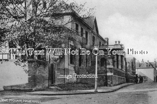 SF 182 - The Mount, Haverhill, Suffolk c1921