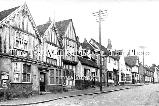 SF 1831 - High Street & Post Office, Lavenham, Suffolk