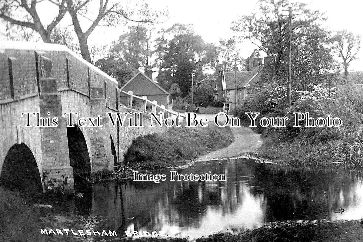 SF 1870 - The Bridge At Martlesham, Suffolk