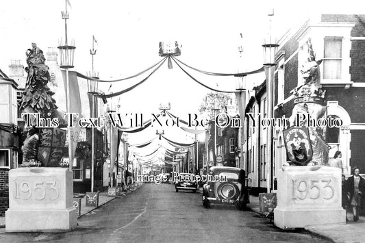 SF 1876 - Coronation Celebrations In Southwold, Suffolk 1953