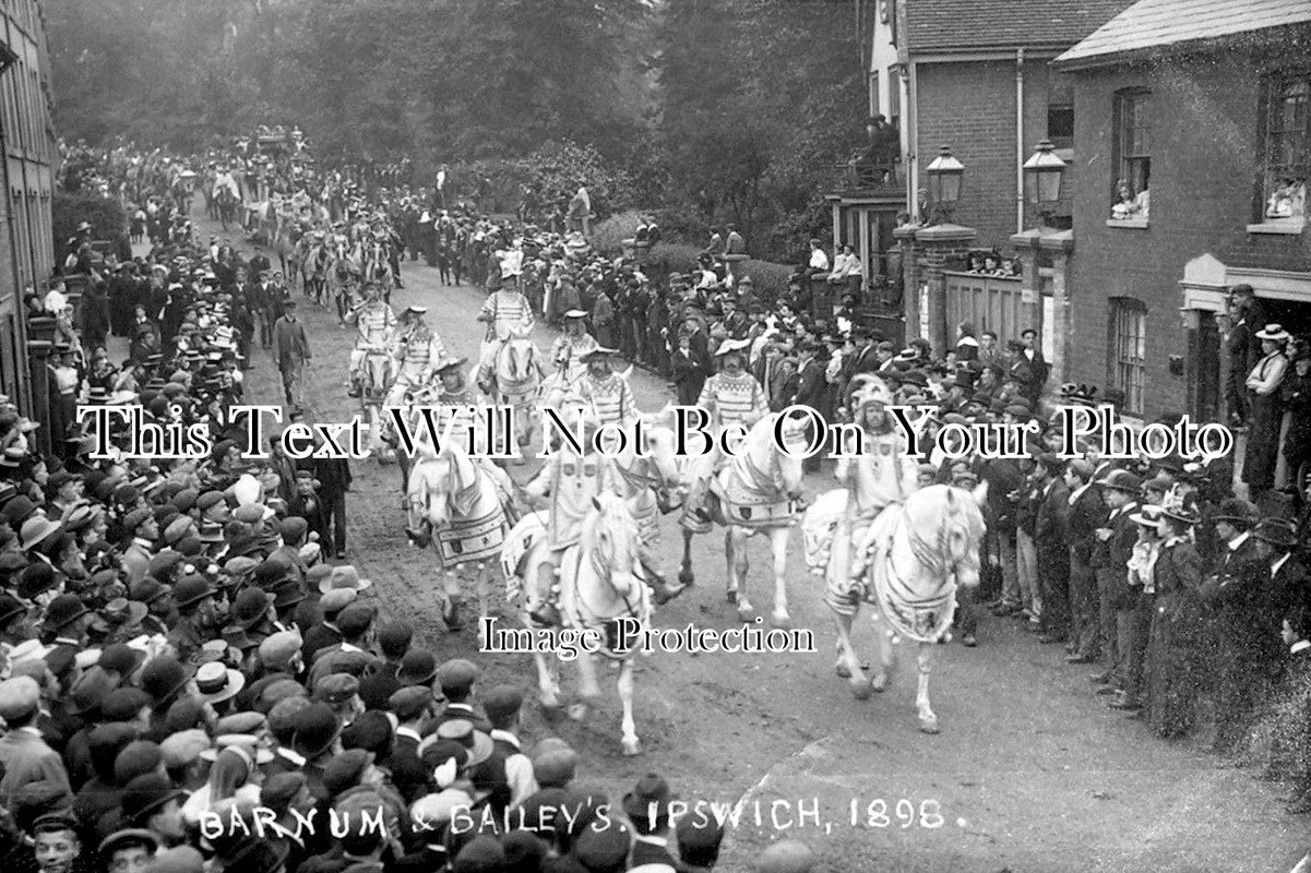 SF 191 - Circus Parade, Neale Street, Ipswich, Suffolk 1898