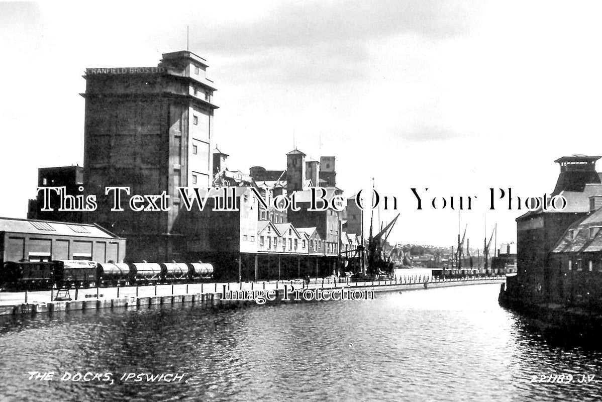 SF 1921 - The Docks, Ipswich, Suffolk c1934