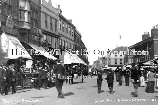 SF 1938 - Corn Hill & John Street, Bury St Edmunds, Suffolk
