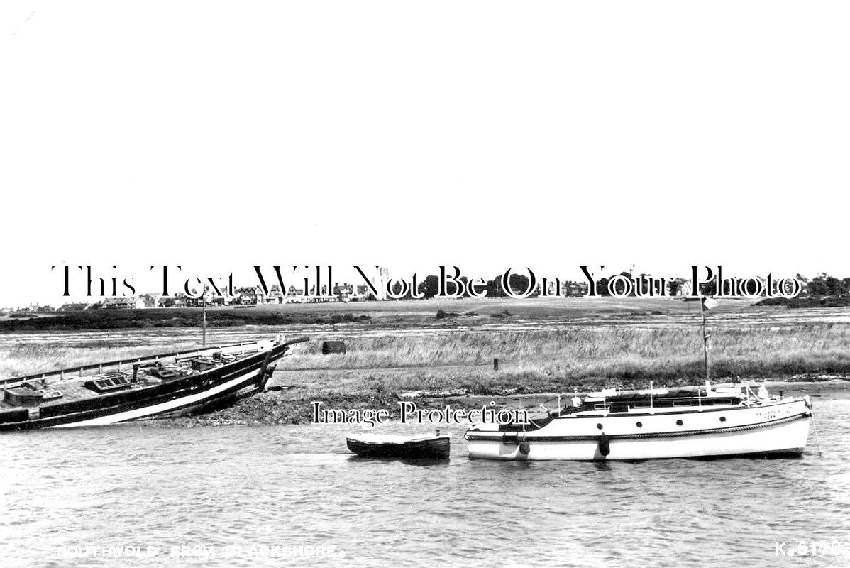 SF 1943 - Southwold From Blackshore, Suffolk