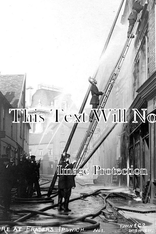 SF 1946 - The Fire, Frasers Princes Street, Ipswich, Suffolk 1912