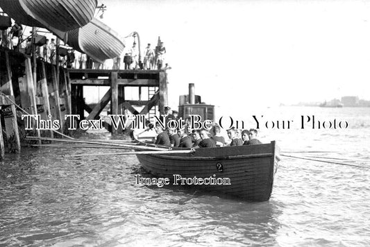 SF 1949 - Shotley Barracks Boys Rowing Launch, Suffolk