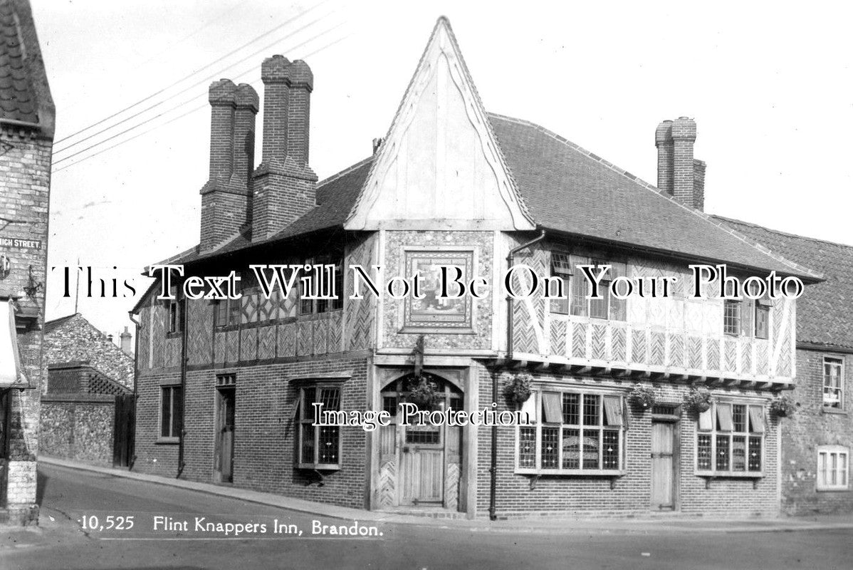 SF 1950 - Flint Knappers Inn Pub, Brandon, Suffolk