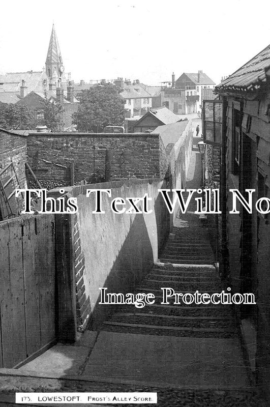 SF 1956 - Frosts Alley Score, Lowestoft, Suffolk