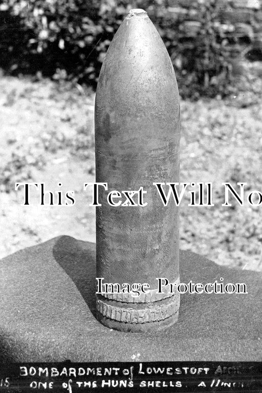 SF 1960 - Lowestoft WW1 Bombardment Shell, Suffolk – JB Archive